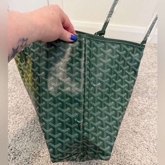 INSPIRED Gyard tote medium size in green - Picture 5 of 6
